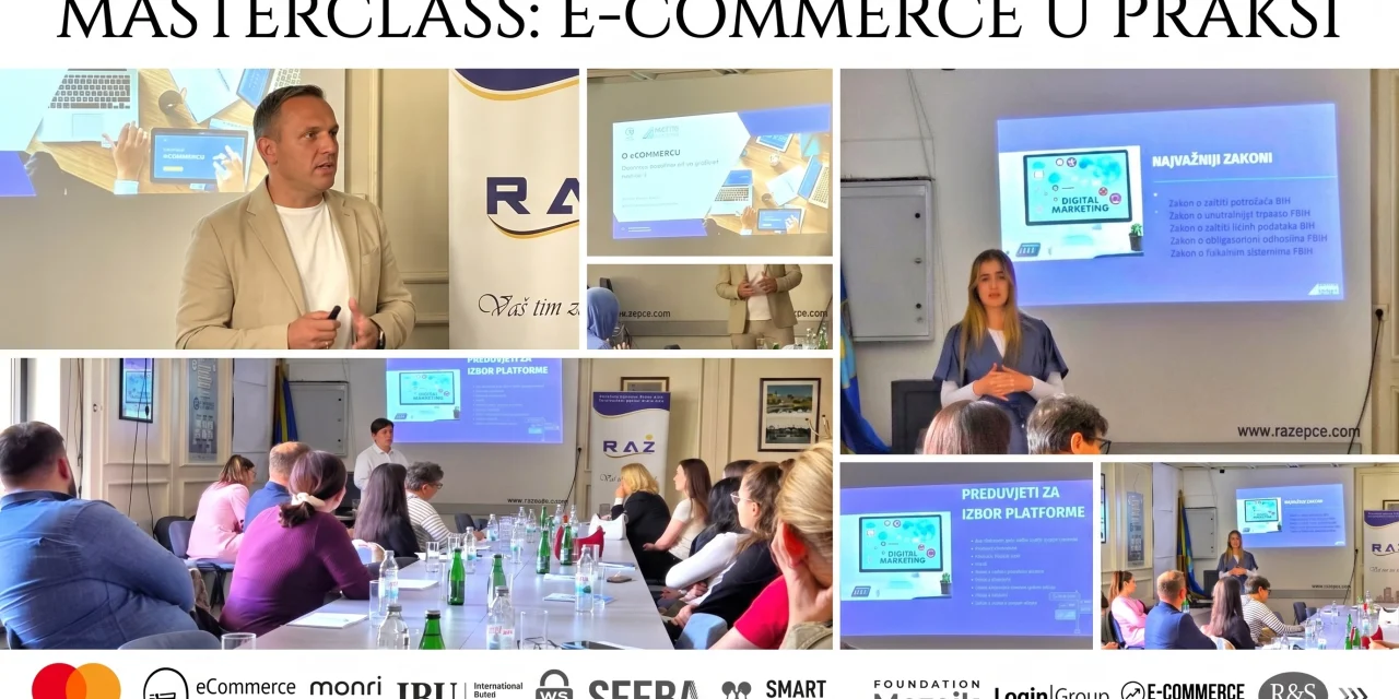 Online prodaja u BiH snažno raste, u Žepču održan eCommerce MasterClass za lokalne biznise