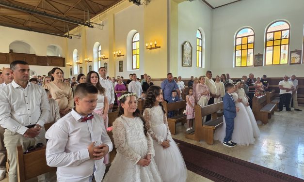 (Foto) Prva sveta pričest u župi Brestovsko