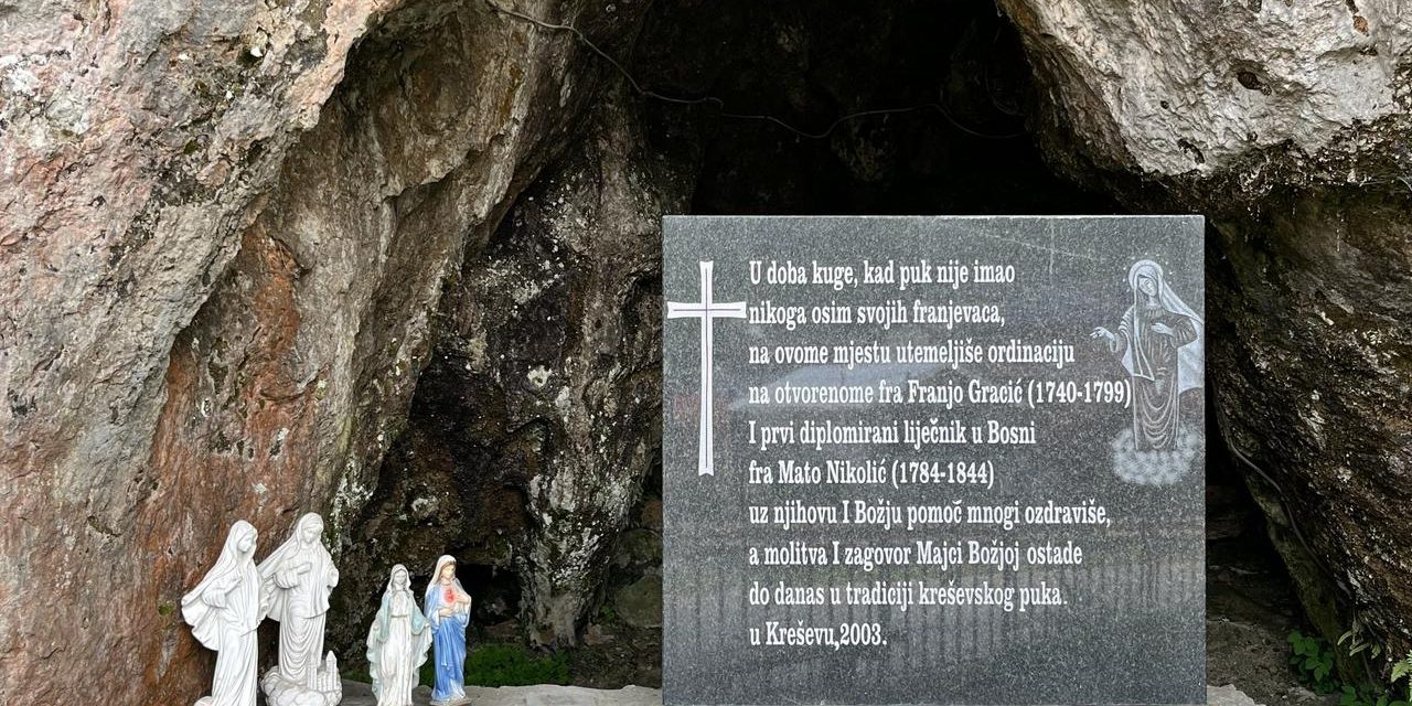U Kreševu je Pod špiljom bila bolnica na otvorenom, fra Mate je neumorno liječio ljude
