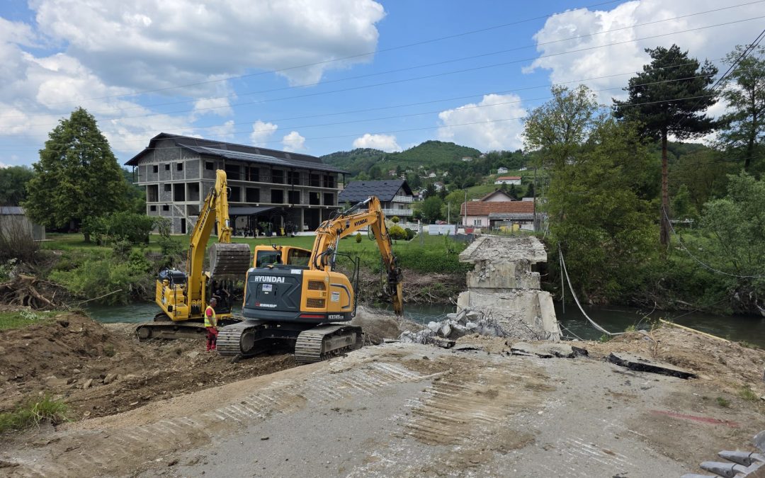 Službeno započeli radovi na izgradnji novog mosta u naselju Podastinje