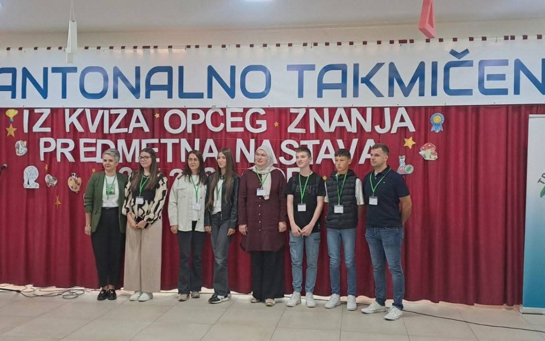 Sjajni rezultati: Učenici OŠ “Kiseljak 1” Bilalovac izdominirali na kantonalnim natjecanjima u znanju