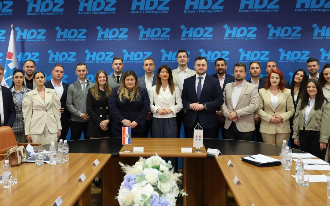 Mladež HDZ-a kroz europske inicijative otvara teme važne za BiH i budućnost