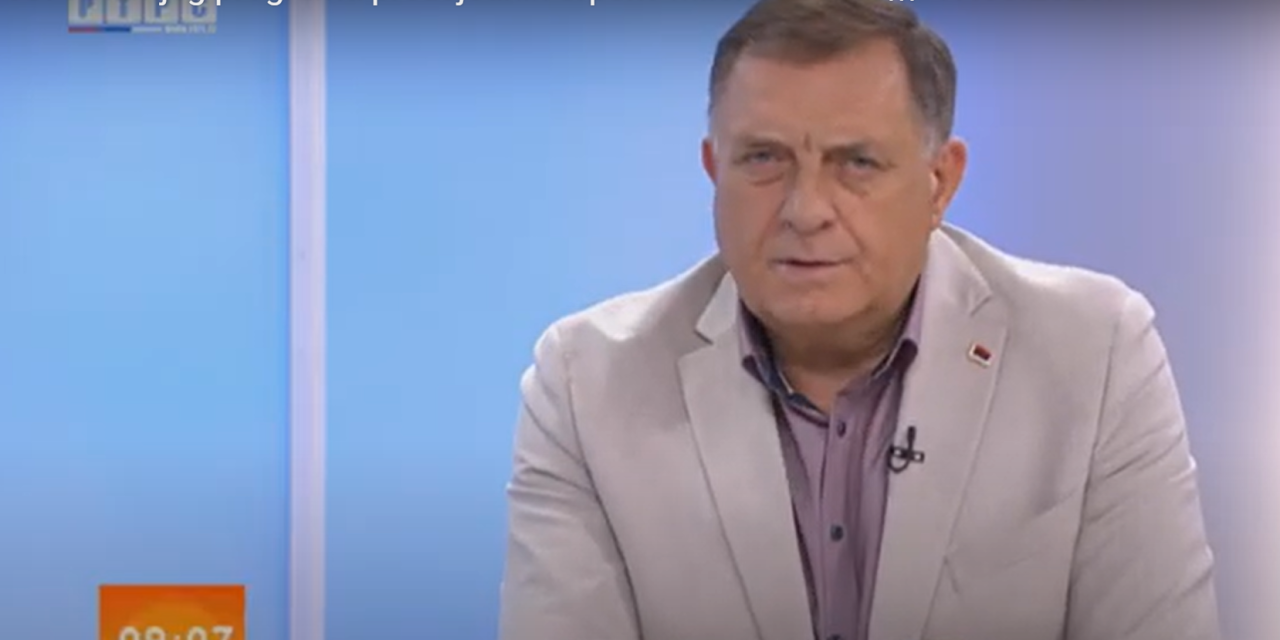 DODIK: Bošnjaci na to neće pristati, pa će izgubiti sve