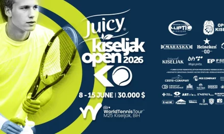 Kiseljak ponovno u središtu teniskog svijeta: Sve je spremno za 27. “Juicy Kiseljak open”