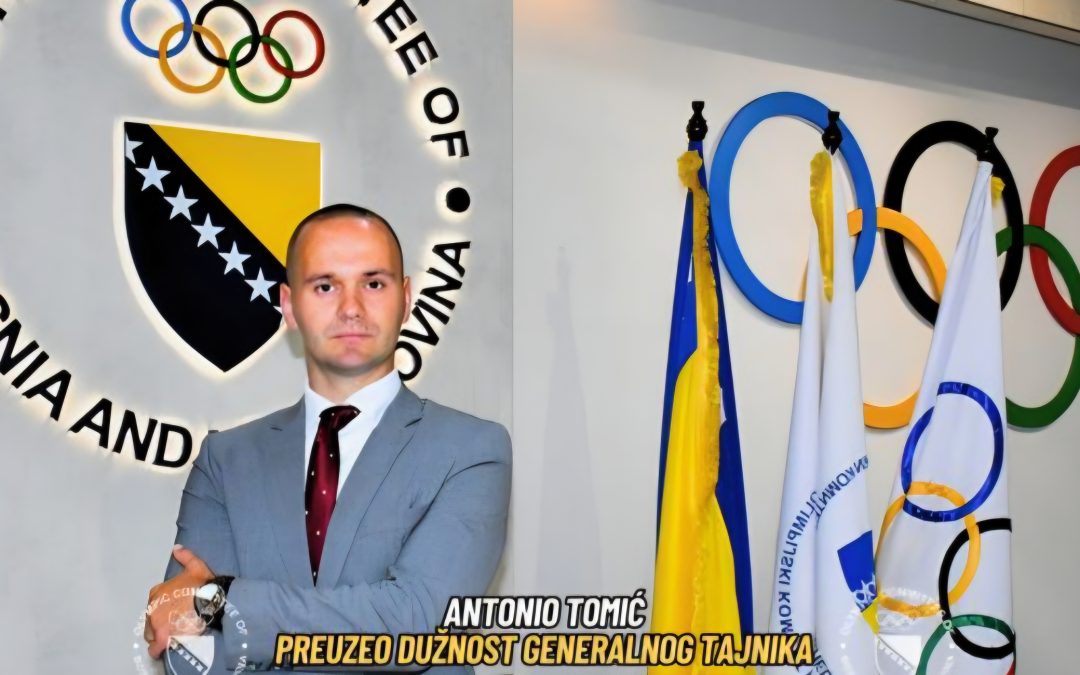 Antonio Tomić preuzeo dužnost generalnog tajnika Olimpijskog odbora BiH