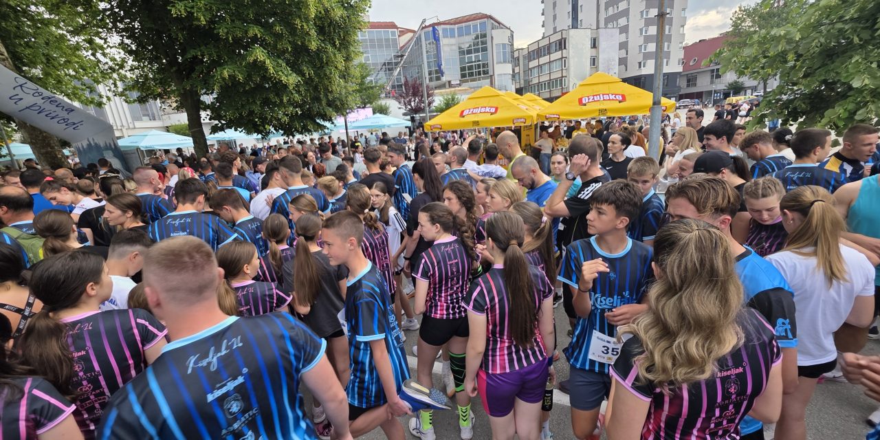 UŽIVO: Sportska groznica na ulicama Kiseljaka – u tijeku je spektakularna utrka “Sara 5k”!