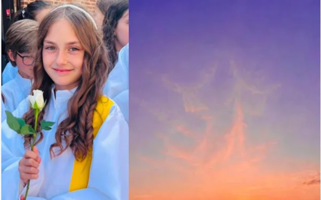 Malena Mia na nebu iznad Ljubuškog snimila čudesnu fotografiju: Kao Isusov lik