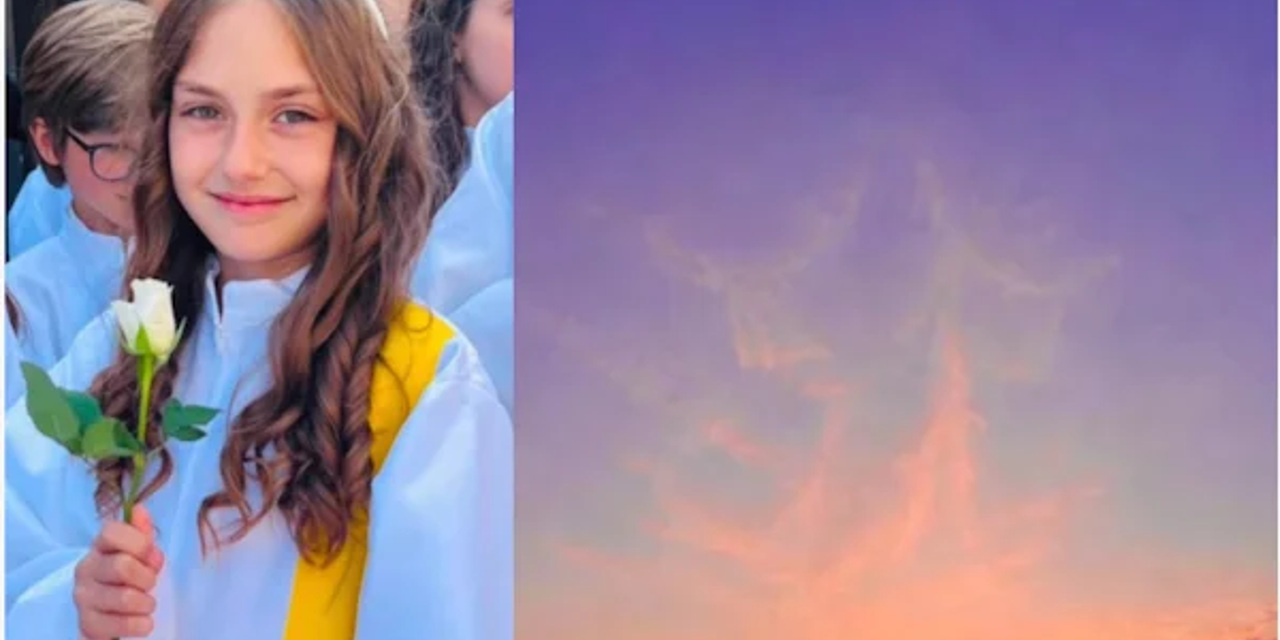 Malena Mia na nebu iznad Ljubuškog snimila čudesnu fotografiju: Kao Isusov lik