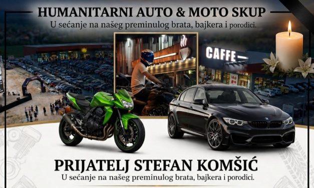 HUMANITARNI AUTO-MOTO SKUP U KISELJAKU: Prijatelji i bajkeri organiziraju okupljanje u sjećanje na Stefana Komšića