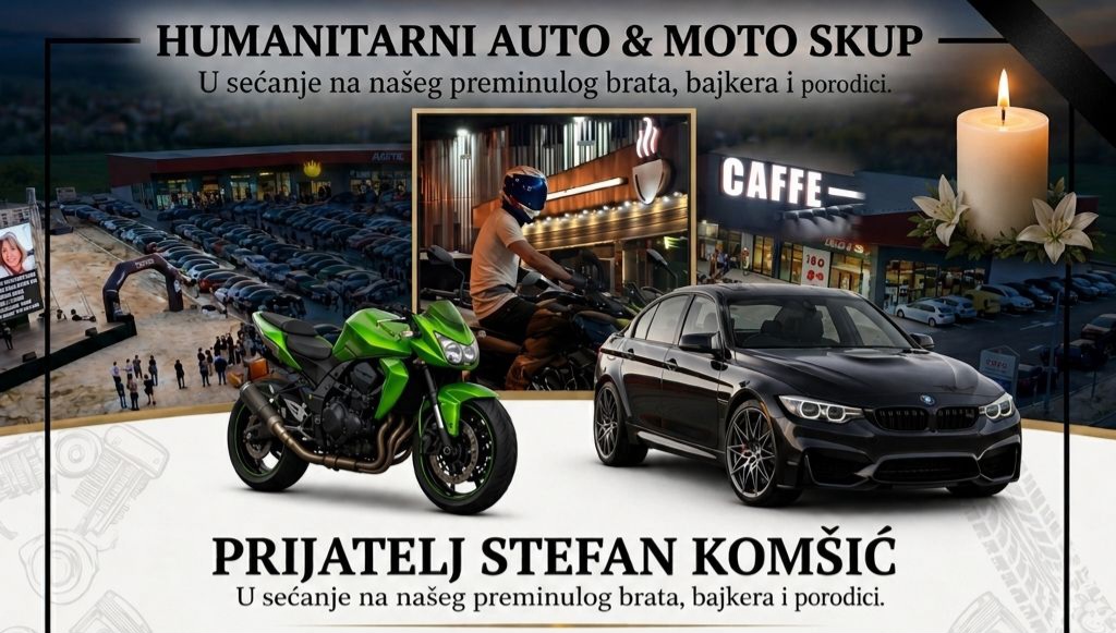 HUMANITARNI AUTO-MOTO SKUP U KISELJAKU: Prijatelji i bajkeri organiziraju okupljanje u sjećanje na Stefana Komšića