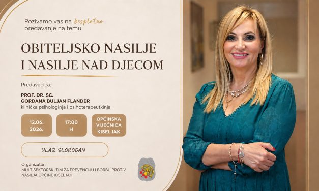 Besplatno predavanje: Obiteljsko nasilje i nasilje nad djecom