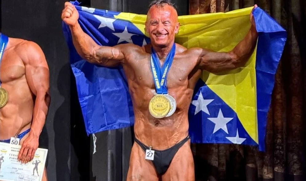 Mostar: Koluder do velikog uspjeha na Svjetskom prvenstvu u bodybuildingu i fitnessu