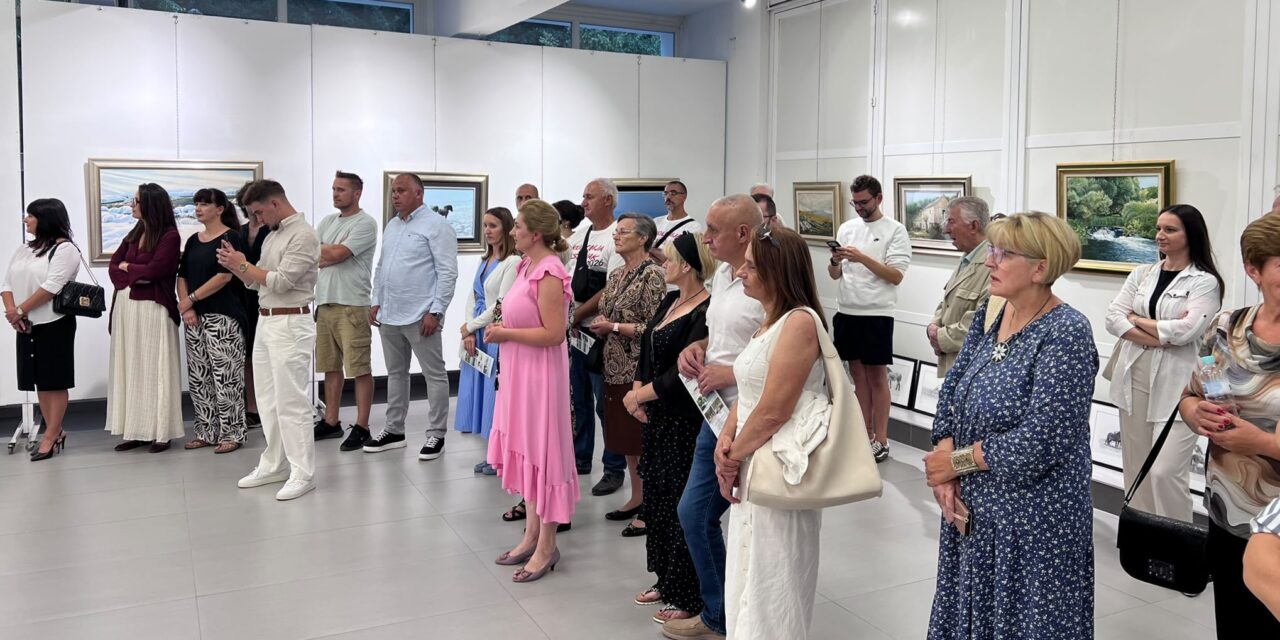 Otvorena 47. Međunarodna likovna kolonija, načelnik Mišurić-Ramljak službeno otvorio manifestaciju „Livno u Kiseljaku“