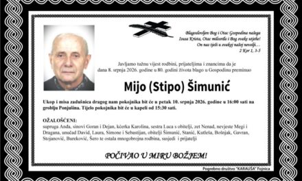 Preminuo je Mijo Šimunić
