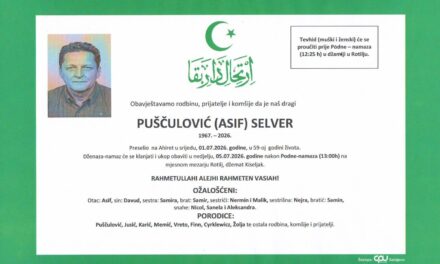 Preminuo je Selver Puščulović