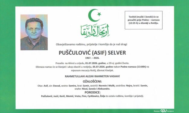 Preminuo je Selver Puščulović
