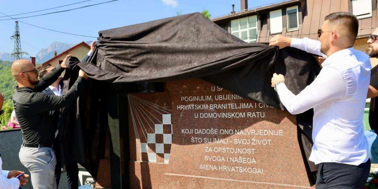 Spomenik hrvatskim braniteljima u Konjicu kao trajni simbol istine, žrtve i slobode