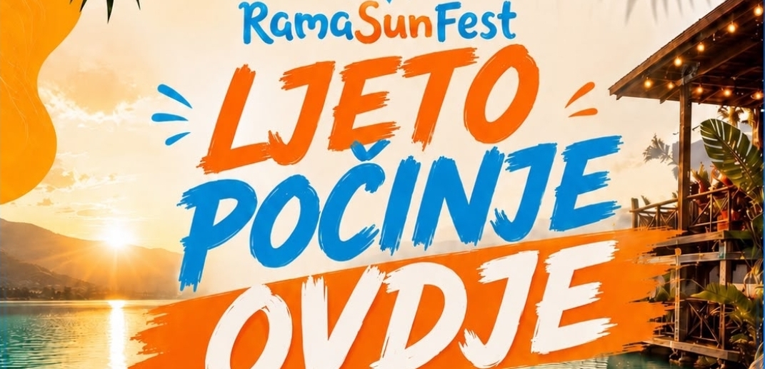 Rama Sun Fest seli na obalu Ramskog jezera – ljeto, glazba i odlična atmosfera!