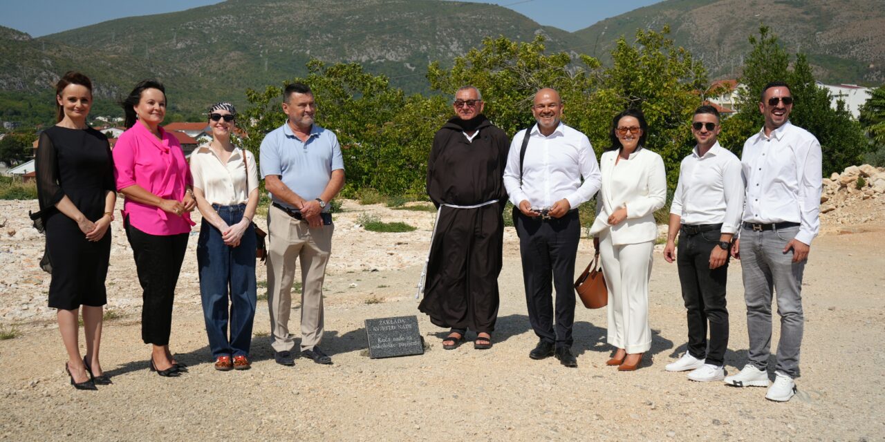 Položen kamen temeljac  za Kuću nade, projekt koji želi pružiti dom, sigurnost i podršku ljudima koji u Mostar dolaze na liječenje