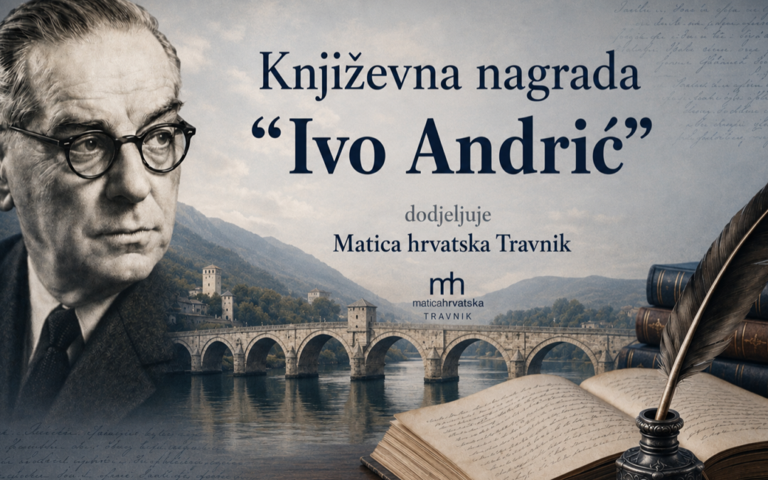 Velik uspjeh prve godine književne Nagrade „Ivo Andrić“ – zaključen natječaj s čak 190 prijava iz 12 država svijeta