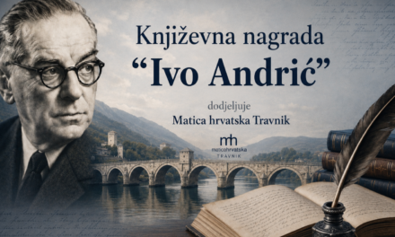 Velik uspjeh prve godine književne Nagrade „Ivo Andrić“ – zaključen natječaj s čak 190 prijava iz 12 država svijeta