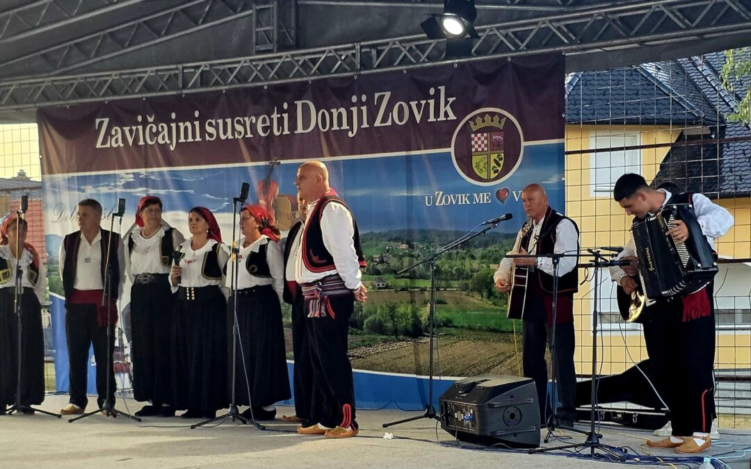 HKUD “Gromiljak” na 16. Zavičajnim susretima u Donjem Zoviku
