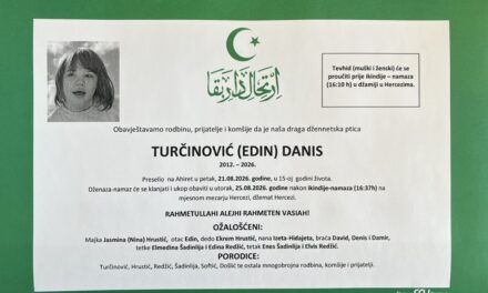 Preminuo je Danis Turčinović