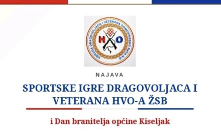 NAJAVA: Kiseljak domaćin Sportskih igara dragovoljaca i veterana HVO-a ŽSB i Dana branitelja