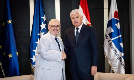 Čović i Crishock o izborima, EU putu BiH, poštivanju Ustava… Evo glavnih naglasaka
