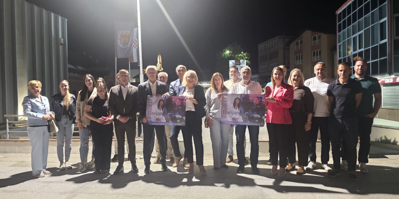 ​Kiseljački HDZ BiH tradicionalno u ponoć krenuo u izbornu utrku: „Za ono što vrijedi”