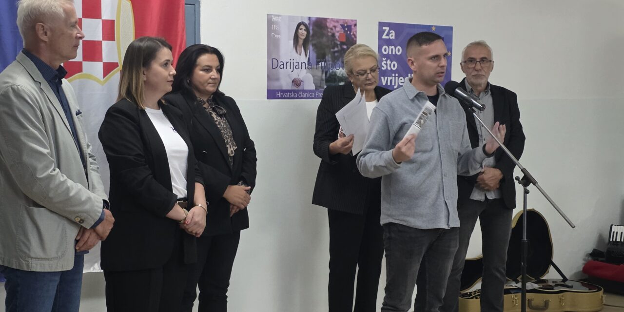 OO HDZ BiH Kiseljak održao prvi predizborni skup u TO Lepenica