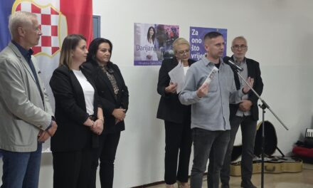 OO HDZ BiH Kiseljak održao prvi predizborni skup u TO Lepenica