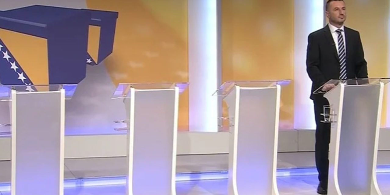 Na predizbornoj debati za bošnjačkog člana Predsjedništva BiH pojavio se samo jedan kandidat