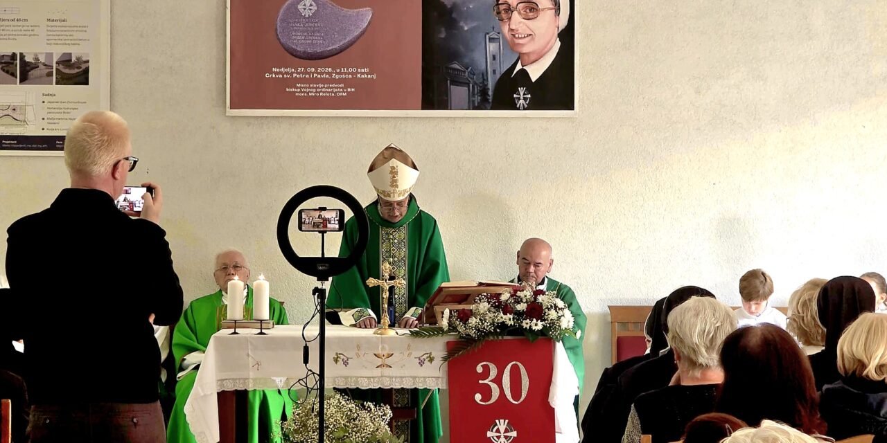 Sjećanje koje ne blijedi: U Kaknju obilježeno tri desetljeća od mučeničke smrti sestre Danke Jurčević