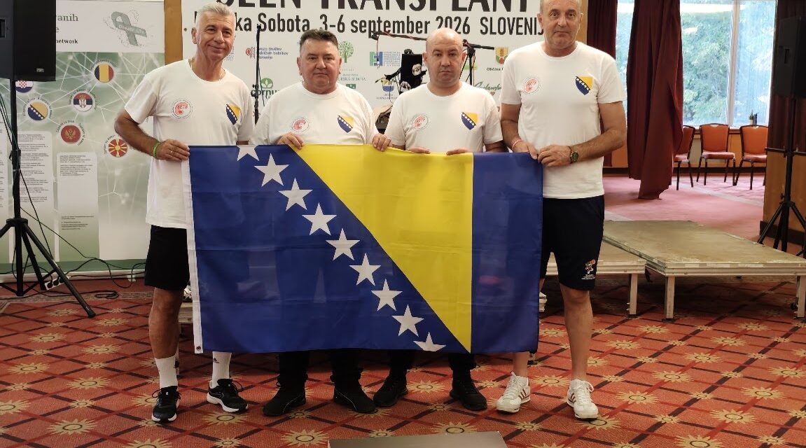 Predstavnici BiH osvojili 2. mjesto na II Međunarodnim susretima dijaliziranih i transplantiranih u Sloveniji