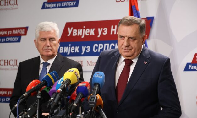 Čović i Dodik iz Banje Luke: Pružamo ruku trećem partneru za zajednički politički dogovor