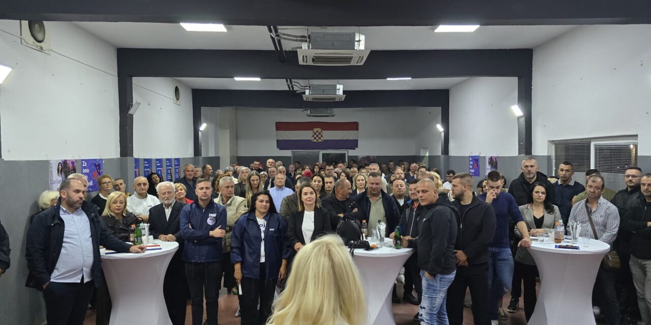 Završnica kampanje u Brnjacima uz snažne poruke, večeras središnji skup u Kiseljaku