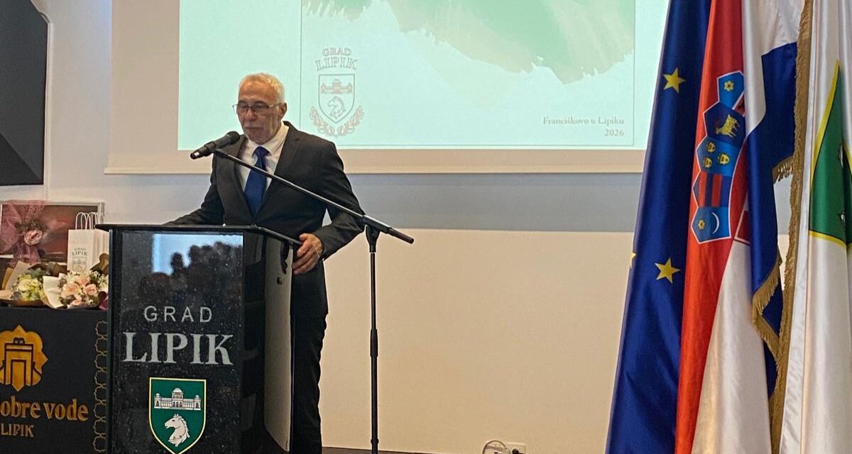 Načelnik općine Kiseljak Mladen Mišurić-Ramljak na proslavi Dana grada Lipika