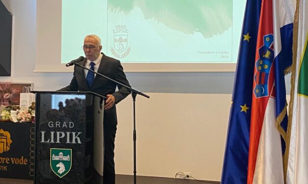 Načelnik općine Kiseljak Mladen Mišurić-Ramljak na proslavi Dana grada Lipika