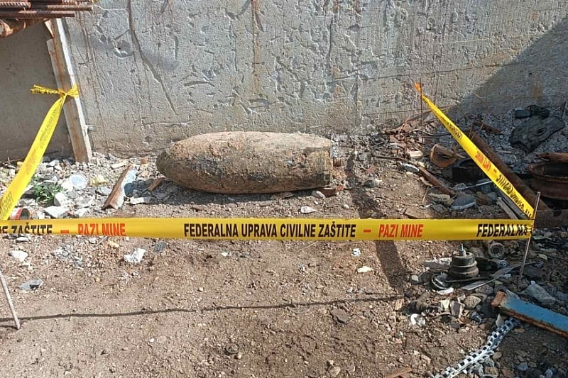Kod Kiseljaka pronađena avionska bomba iz Drugog svjetskog rata, bit će uništena na Bjelašnici